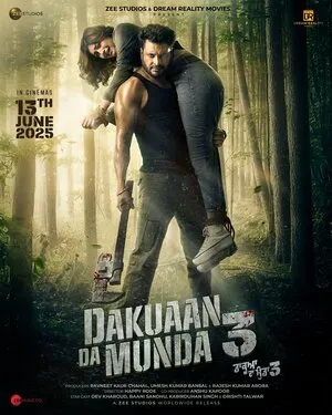 Dakuaan Da Munda 3 2025 Punjabi WEB-DL | Hindi Dubbed Movie