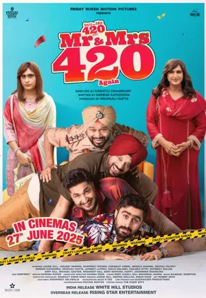 Mr & Mrs 420 Again 2025 Punjabi WEB-DL | Hindi Dubbed Movie